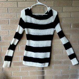 Brandy melville striped Colette sweater